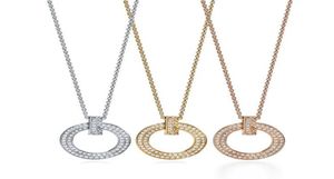 Tshaped Pendant Circle Reunion Symbol Necklace 11 Jewellery Objekt för kvinnor 425 cm H11129723520