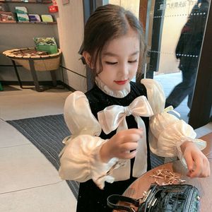 パーティードレスドレススカートとベビー服の女の子は高度な感覚で2023春の新しい子供のファッションフラワーガール