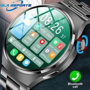 Klockor för Huawei GT Series Smart Watch Men Women HDSCreen Bluetooth Call GPS Tracker Heartrat Watertproof Smartwatch 2024 New Armband