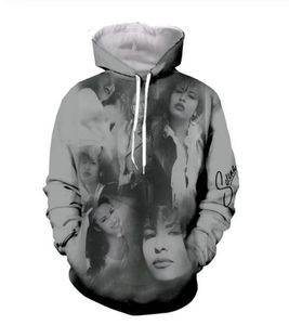 Selena Quintanilla Siger Hoodie Hoodies Men Women Long Sleeve All Over Printed Pullover Hoody Tops Casual 3D Sweatshirt Plus Size 3223121