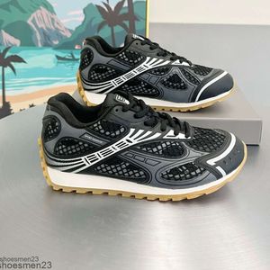 2024 Mens Sıradan Yörünge Çevrimiçi Ayakkabı Gümüş Bottaega Grid Venetas Aynı Tasarımcı Ayakkabı Moda Çok yönlü spor ayakkabı Yeni Kadın Spor Spor ayakkabıları 45byl