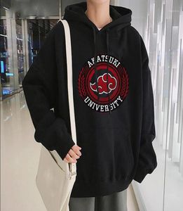 Japan Harajuku English Letter Hoodie Anime Loose Casual Sweatshirt Plus Size Hoodie för män och kvinnor12388807