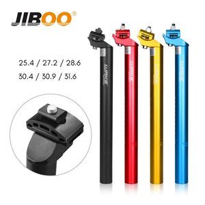 jiboo 350mm دراجة الذهب دراجة من الألومنيوم سميكة 28.6 مم مقعد دراجة قابلة للطي 27.2 مم 31.6 مم MTB أجزاء ركوب الدراجات 240110