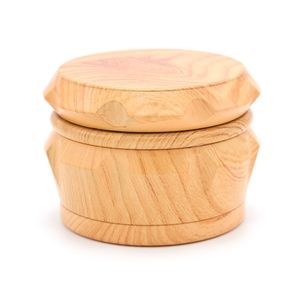 Smoking Pipes Wooden resin drum sharpeners metal zinc teeth 40 55 63 diameter tobacco shredder grinder