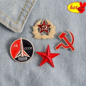 Hot Lapel Pins Cc Cp Five-pointed Star Enamel Pin Brooch Cartoon Women Men Denim Jackets Lapel Pins Backpack Badges Kids Fashion Jewelry Gift