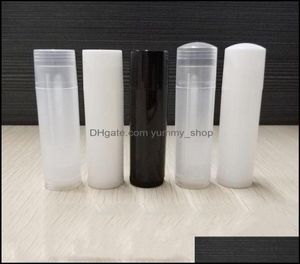 Packing Bottles Office School Business Industrial 5Ml Empty Lip Gloss Tubes Mini Plastic Bottle Cosmetic Chapstick Lipstick Balm T7919013