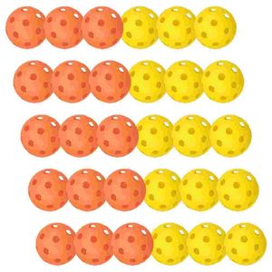 30 pçs buraco de golfe indoor bolas de treinamento de golfe espuma baseballs golfs pickleball uso 240110