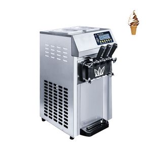 110v/220V Commercial automatic hard soft 304 stainless steel hard ice cream machine snowball machine