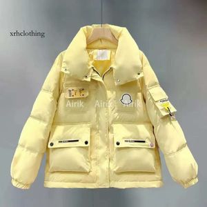 Jacken Damen Parkas Daunenmantel Mode Kurze Jacke Stil Schlankes Korsett Dickes Outfit Windjacke Tasche Übergroße Dame Mode Warme Mäntel