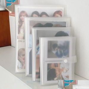 Frames Mti Size P O Album Ocard Binder Kpop Instax Collect Book Transparent Holder De Fotos 230512 Drop Delivery Home Garden Decor Ac Dh7Pg