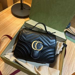 럭셔리 여성 메신저 어깨 토트 지갑 지갑 빈티지 클러치 퀼트 토트 버킷 가방 아내 여자 친구를위한 오리지널 디자이너 패션 선물