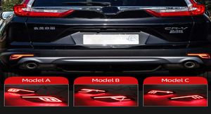 Honda CRV CRV için 2pcs Reflektör 2017 2018 2019 LED arka tampon ışık arka sis lambası Otomatik Ampul Fren Light4067260