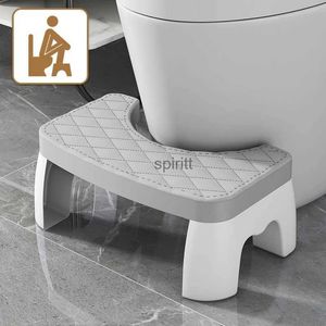 Altre forniture per la toilette da bagno 1 PZ Sgabello tozzo per WC Sgabello sedile WC antiscivolo rimovibile Sgabello tozzo portatile Accessori per il bagno per adulti per la casa YQ240111