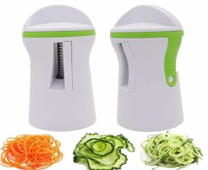 Çok Fonksiyonlu Taşınabilir Meyve Spiral Sebze Dilimleyici Spiralizer5546098