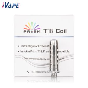 Innokin Endura T18 T22 Катушки 1,5 Ом, высокая эффективность, 5 шт. в упаковке, улучшенный опыт вейпинга