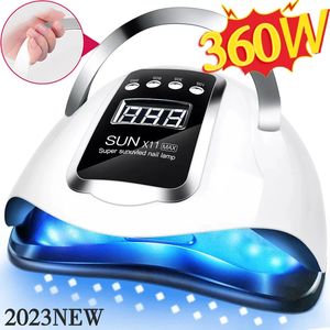 Est poderosa 66leds uv led lâmpada de unhas para secagem gel polonês design portátil com sensor inteligente profissional 240111