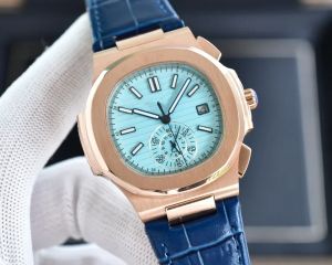 Designer mulheres mens 5980 relógio de luxo moda multifuncional movimento relógio ouro rosa ouro movimento totalmente automático mecânico relógios masculinos Montre de luxe