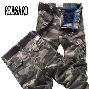 Jeans 2019 Frühling Neue Mode Autumnsummer Armee Grün Camouflage Hosen Lose Jeans Baggy Cargo Hosen für Unisex Frauen Männer