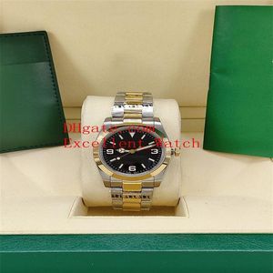 2 Colors Wristwatches 36 mm 124273 114270 Stainless Steel Asia 2813 Movement Automatic Mechanical Unisex Watch Watches255q