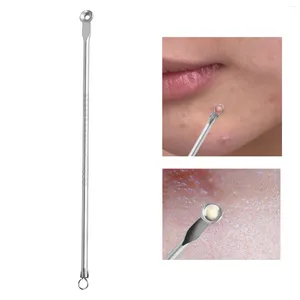 Makeup Borstar Silver Blackhead Acne Needle Need Blemish Extractor Remover rostfria nålar Ta bort verktyg Skinvård 1 st