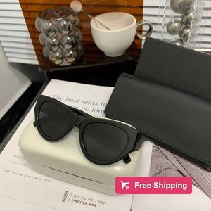 Designer Sunglasses New Shengjia Cat Eye Sunglasses Instagram Star Yang Shulin Same Plate Sunglasses M94 B4B6