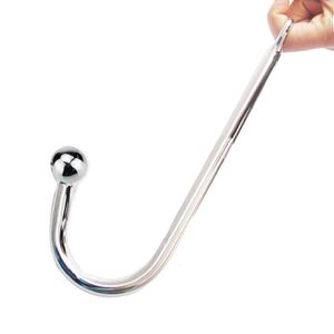 BDSM Stainless Steel Anal Hook Sex Toys for Woman/Man/Gay Metal Butt plug Hook Dilator Prostate Massager Chastity Device Anal 240110