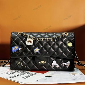 10A 24C Colecionador Série Flap Bag Bolsa De Ombro Crossbody Messenger Bag Espelho Qualidade Designer Luxurys Bag Designer Mulheres Bolsa De Pele De Cordeiro Caixa De Presente Original AS01112