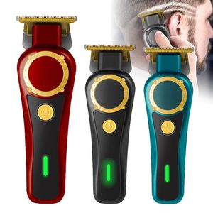 Rechargeable Cordless Hair Trimmer for Men Grooming Professional Electric Clipper Beard Haircutting Machine Barber Shaver 240110