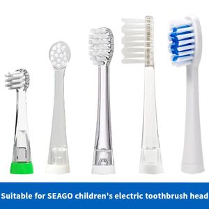 Seago çocuklar için diş fırçası sonik elektrik diş fırçası kafası SG902/602 C9/EK1/EK7 evrensel 012 yaşında yedek diş fırçası kafaları