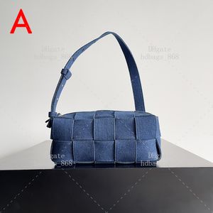 Umhängetasche für Frauen Designer Handtasche Taschen Stricken echte Ledertasche 1: 1 Qualität 23,5 cm mit Kasten WB29V