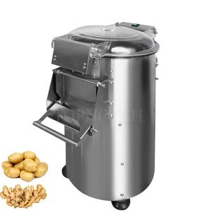 Máquina elétrica para descascar vegetais, máquina comercial de lavagem de frutas frescas, cenouras