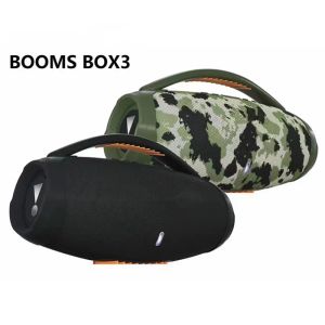 SPEAKER BOOMS Box 3 High Power 40W Subwoofer Portable Bluetooth Seeper 360 Stereo Pround