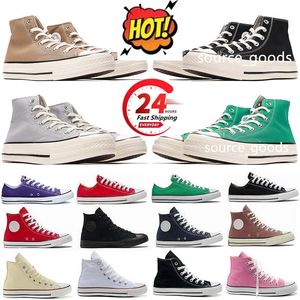 Tasarımcı spor ayakkabılar 1970'ler Chucks Low Canvas Ayakkabı Yüksek Üst Sneaker Kadınlar Erkek Ayakkabı Klasik Siyah Beyaz Düz Ayakkabı Eğitmenleri