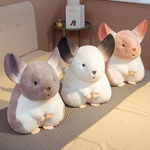 Hamster Pillow Cute Plushy Chinchillas Plush Doll Soft Toy Stuffed Animals Mascot for Kids Christmas Toys Cute Pillows Plush Toy 240124