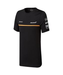 F1 McLaren 2020 McLaren 2020 Polyester schnelltrocknendes Herren-T-Shirt mit Rundhalsausschnitt, Sport-Kurzarm-T-Shirt-Rennanzug mit th5954762