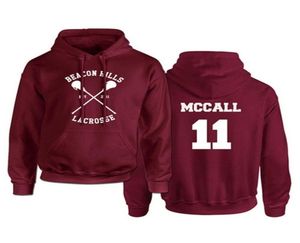 Teen Wolf Felpe Uomo Donna Casual Rosso Pullover caldo Stilinski Lahey McCall Stampato Uomo Felpe con cappuccio Hip Hop Streetwear Abbigliamento 202876586