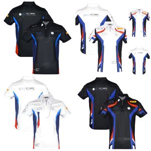 2024 new motorcycle factory team motorcycle half-sleeve T-shirt POLO shirt large size fast-drying breathable sweat-absorbing motorcycle suit