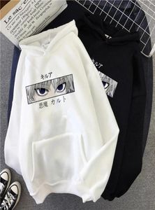 Hxh Hunter x Hunter Hisoka Kurapika Bluzy Mężczyźni Killua Zoldyck Devil Eye Bluzy anime Hip Hop Hop Hoodwear Tops Mężczyzna Q1225329343