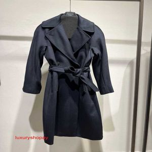 Maxmaras Womens Cashmere Coat Spot Hafta Sonu Orijinal Satın Alma 23 Autumnwinter Resina Sun Lis Aynı Stil Kadın Yün RJ3K