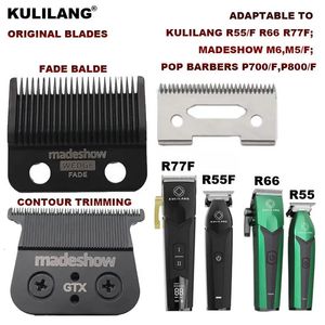 Originaler austauschbarer Schneiderkopf für R77F R55F Madeshow M6 M10 M5 Professionelles Haar Clipper Blade Hair Schneidmaschine 240111