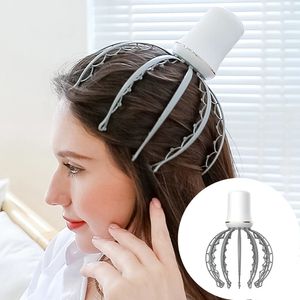 Electric Head Massager bläckfisk klo hårbotten Scratcher Relaxationsanordning Relief Muskelspänning Trötthet Massage Instrument 240110