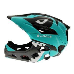 LOCLE Casco per bambini Equilibrio in bici Casco per adolescenti Caschi per pattinaggio a rotelle Protezione per la bocca Skateboard Sci 240111