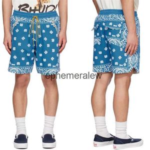 Herren-Shorts 2023 SS Frühling/Sommer New High Street Personalisierte Cashew Blossom Relaxed Sports Shortsephemeralew