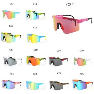 Sonnenbrillen Designer-Sonnenbrillen Fahrradbrillen Pit Vipe Sense Of Technology Rose Frame UV400 Goggle 25 neue Farben