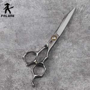 FnLune 65 Inch VG10 Strange Blade Professional Hair Salon Scissors Cut Barber Tools Haircut Shear Hairdressing y240110