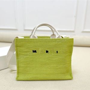 Designer de mercado cesta bolsa feminina bolsa tecido grande capacidade sacos de compras praia tote tamanho 35cm