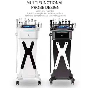 Skin Beauty Management 9 Handles Skin Rejuvenation Anti-aging Face Lifting Machine RF + Ultrasound + Ion + Microcurrent Facial Care