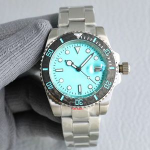 Hot Top Men Luxury Watches Designer Watches 고품질 워터 유령 솔리드 스틸 벨트 기계 남성 Mens 시계 깨끗한 공장 에이전트 시계