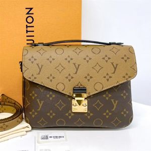 10A 디자이너 가방 M44875 Pochette Metiss Messenger Emed Dhgate 여성 남성 플랩 크로스 바디 토트 어깨 가방 스트랩 꽃 가죽 핸드백 클러치 백