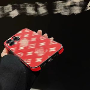 Designer Ten Case iPhone 15 Pro Max 14 13 11 15 15 Moda klasyczny kolorowy druk singla vs. magnetyczna konstrukcja najlepiej sprzedająca się